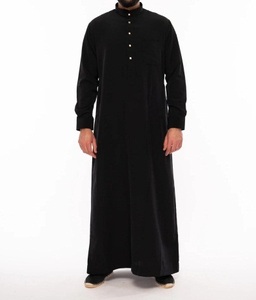 En çok satan islam giyim erkekler Thobe müslüman arapça Thobe toptan juislamic erkekler için islam erkek giyim Thobe - Product Image 1