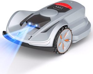本格的なモダンX7ワイヤレスロボット芝刈り機0.75エーカー32,000平方フィートスマートAPP AIビジョンコントロールフローティングカット高さ0.75