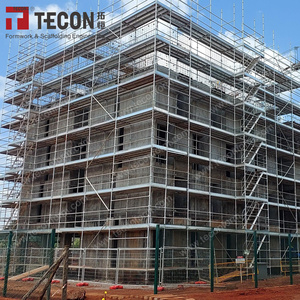 TECON <strong>Building</strong> Construction <strong>Scaffoldings</strong> Facade <strong>Scaffolding</strong> Tower Ready Lock Standard <strong>Material</strong> Steel Ringlock <strong>System</strong> for Sale - Product Image 4