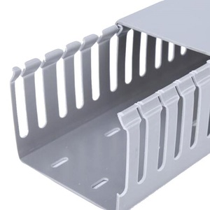 Maikasen H*W 20*15 ...20*25/30*15...30*30/35*25...35*40/40*25...40*60/45*25 45*45 Environmental PVC Wire <strong>Trunking</strong> With Cover - Product Image 1
