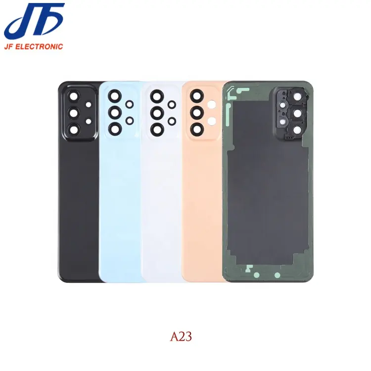 Carcasa trasera Panel trasero de vidrio para Samsung Galaxy A23 A236 5G Cubierta de batería