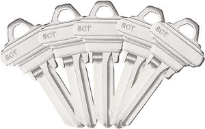 SC1-NP boş anahtar boşlukları, kesilmemiş boş tuşlar, Kwikset-SC1 için bakır yapıları boş tuşlar - Product Image 2