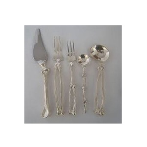 <strong>Bone</strong> Ware <strong>Flatware</strong> Skeleton <strong>Bone</strong> 5 Piece Set Ultra Rare Used Golden <strong>Handle</strong> Cutlery Set at Best Price Designer <strong>Handle</strong> Flatwareset - Product Image 2