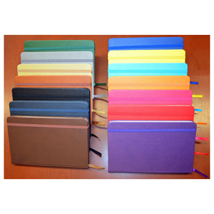 Precio al por mayor cuaderno A5 negocios forrado impreso personalizado planificador encuadernación de piel sintética personalizable diario cuadernos
