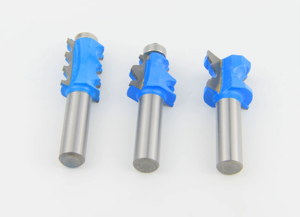 3PCS硬质合金刳刨机钻头组-1/4英寸柄数控木工刀具，用于铣削、雕刻和边缘仿形 - Product Image 4