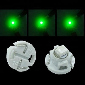 <strong>LED</strong> Light Bulbs Replacement T3 <strong>T4</strong>.<strong>2</strong> <strong>T4</strong>.7 Red Bright Panel Gauge Cluster Dashboard with Twist Lock Socket PA - Product Image 2