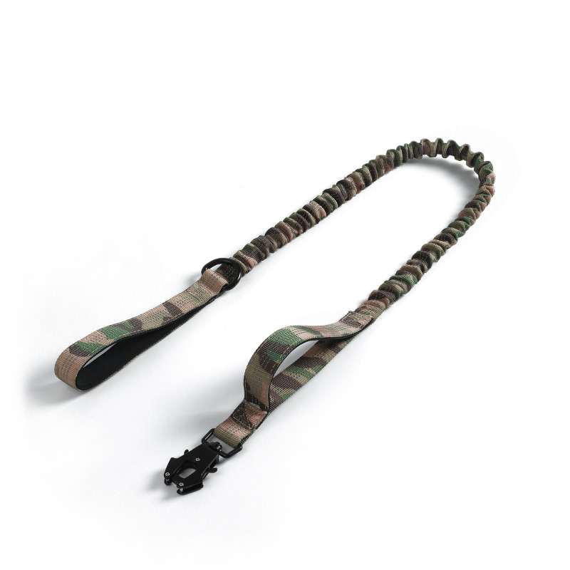 Laisse vert camouflage 115-140CM/2.5CM