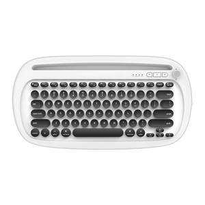 Personalized Modeling Wireless <strong>Keyboard</strong> <strong>Bluetooth</strong>+2.4G Office <strong>Keyboard</strong> With groove to Adapt to Mobile Phone - Product Image 1
