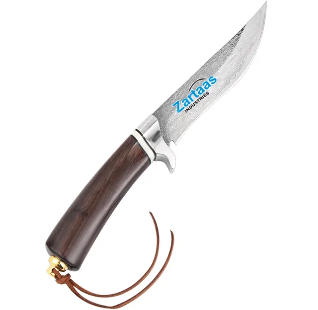 Высококачественный нож для охоты ручной работы из дамасской стали, карманный нож с деревянной ручкой, оптовая продажа, сделано в Пакистане
