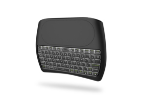 D8 Mini <strong>Keyboard</strong> with Color Backlit 79 Buttons Plastic Remote <strong>Control</strong> Air Mouse for <strong>Android</strong> TV Box &amp; Projectors Fixed Code - Product Image 2