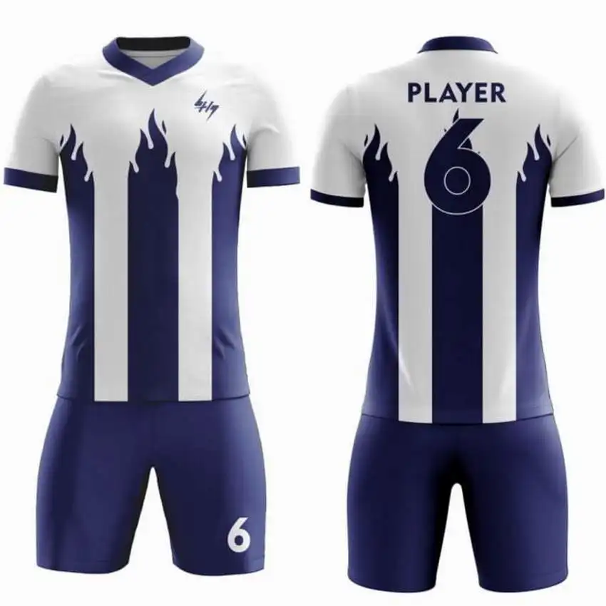 2023 Global Großhandel Bekleidungs lieferant Design Männer Fußball tragen benutzer definierte Uniform hochwertige Trainings kit komplette Set Fußball bekleidung