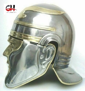 18GA Medieval Roman <strong>Imperial</strong> Helmet Greek Roman Gallic/Centurion HTT96 . - Product Image 3