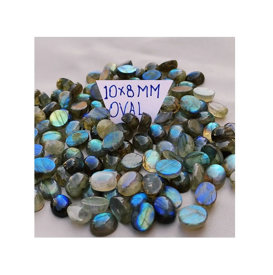 Piedra preciosa suelta de labradorita natural de primera calidad para todo tipo de accesorios de fabricación de joyas disponibles para la venta