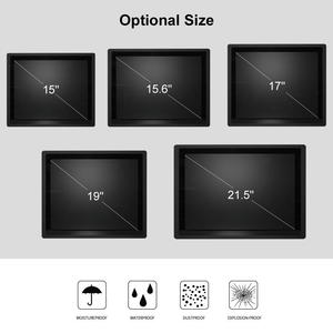 Водонепроницаемый сенсорный экран Прочный все в одном Windows10 промышленная панель ПК 17 "17 дюймов с Wi-Fi 2/4/8 Гб ОЗУ - Product Image 5