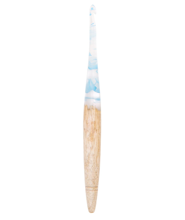 Bleu et bois