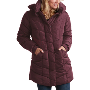 En kaliteli kadın Parka büyük kürk yaka kapşonlu kalın sıcak uzun Pakistan çıkarılabilir mont nefes kadın Parkas - Product Image 3