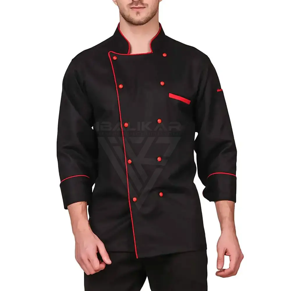 Venda imperdível jaqueta de chef de alta qualidade uniforme de restaurante cozinha cozinhar baixo MOQ uniforme de chef