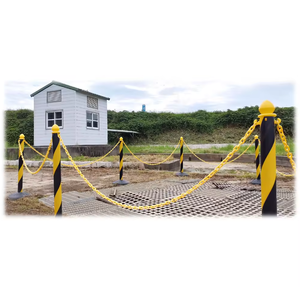 Post-w màu vàng/đen nhựa <span class=keywords><strong>stanchion</strong></span> để tổ chức kiểm soát đám đông dòng hàng đợi - Product Image 5