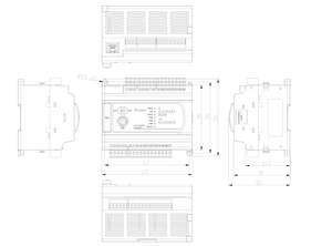Il modello HOT-SALE-Delta PLC (controllore logico programmabile) venduto direttamente dalla fabbrica è DVP20EH00T3 - Product Image 4
