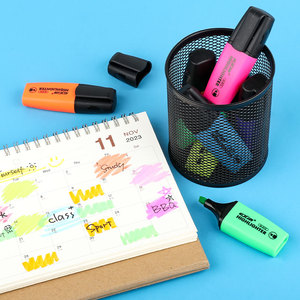 Gxin G-372-6V Custom Logo Custom Packaging Mini <strong>Highlighter</strong> Set 6 Bright Colors Fine <strong>Chisel</strong> <strong>Tip</strong> Pocket Size <strong>highlighter</strong> pen - Product Image 5