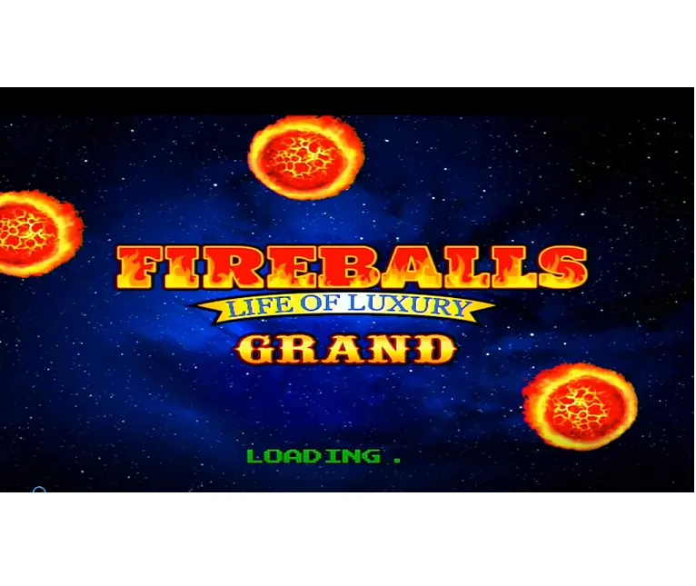 Vida de bola de fuego de la máquina de arcade Grand de lujo