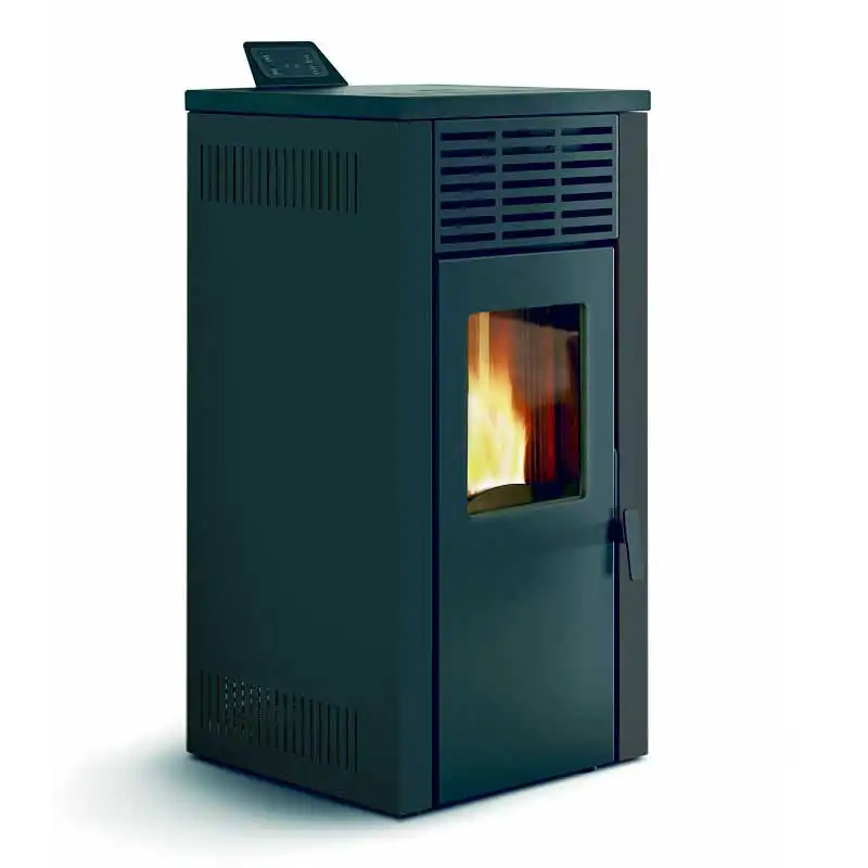 Stufa a Pellet/stufa a legna dal Design moderno con forno in ghisa