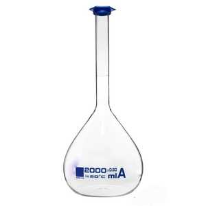 Ergonomik polietilen tıpa ve mavi mezuniyet ile A sınıfı USP 500ml hacimsel şişe - Product Image 4