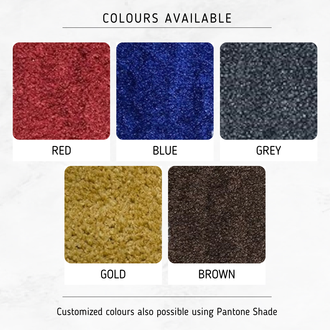 As per Image, Customized Colors Possible