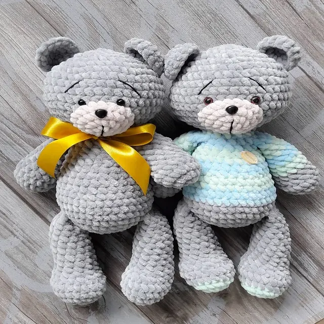 Animales de ganchillo Juguetes Llavero Muñecas de punto personalizadas Regalos de peluche 100% Hecho a mano