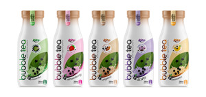 Direct Factory <strong>Best</strong> Healthy Food <strong>Juice</strong> 280ml Glass Bottle Bubble Tea Popping Boba Tapioca Pearl Fast Delivery Quality Service - Product Image 2