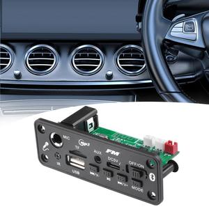 MP3Bluetoothアンプデコーダーボード2 * 3Wマイクジャック付きMIC Bluetooth5.3ロスレスUディスクTFカードAUXプレーヤー - Product Image 6
