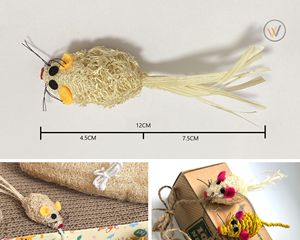 OEMサービスLOOFAHペットおもちゃ、骨、キティ、魚、アヒル、形、歯のペット猫のチューおもちゃに最適、ベトナム製のデンタルケア - Product Image 3