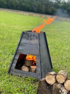 最佳设计火坑大型乡村金属锅装饰室外室内铁火坑批发用品金属烧烤冷杉锅