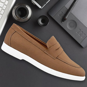 Latest Soft and Breathable <strong>Suede</strong> Slip on <strong>Loafers</strong> With Extra Comfort With OEM AVAILABLE - Product Image 4