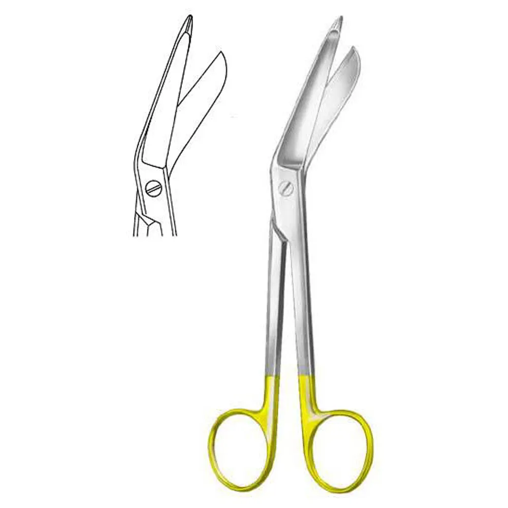 Tesoura de bandagem gesso lister dental equipamento de cabelo olho instrumento cirúrgico lister gesso instrumento básico lister gesso