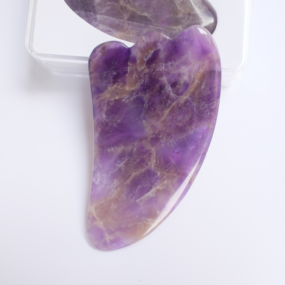 Ametista angelo ala Gua Sha