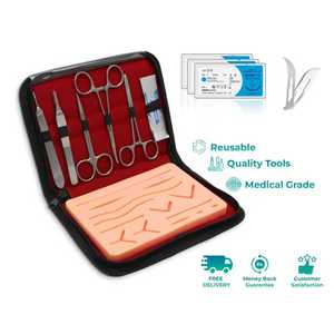 Basic Surgical Instruments Suture <strong>Kit</strong> Manual Power Source for Medical Student Training Surgical <strong>Kit</strong> - Product Image 3