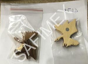 Handmade truyền thống bằng gỗ tủ lạnh nam châm paperweight & bia Opener với hình dạng không đều-Cảm ơn bạn món quà bằng gỗ mảng - Product Image 4