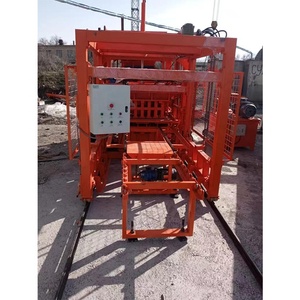 Pavimentadora de enclavamiento hidráulico completamente automática, línea de producción de bloques de ladrillo de hormigón de cemento hueco, máquina de fabricación de bloques - Product Image 4