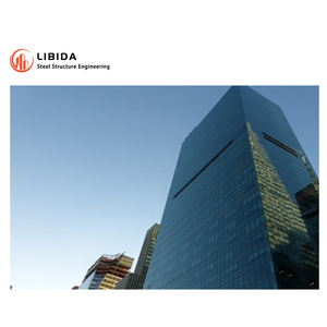 Design moderno sistema di rivestimento in vetro stratificato con doppi vetri per edifici telaio in alluminio e lega con caratteristiche di sicurezza per facciate - Product Image 6