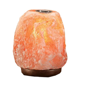 Aromatherapy 100% Authentic Himalayan Natural Shape Salt Lamp for Essential <strong>Oils</strong> with Wooden Base OEM Serviced Design - Product Image 1