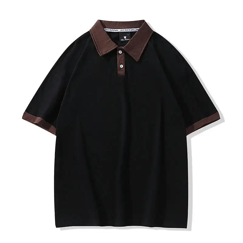 Hochwertige Designer Polo-T-Shirts 100 % Baumwolle Übergröße Herren Polo-Shirts für Herren stilvoll individuell bestickt