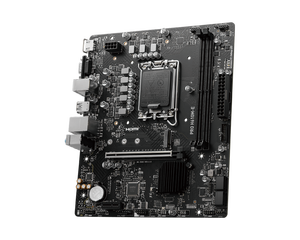 MSI PRO H610M-E DDR5、LGA1700、マイクロATXデスクトップマザーボード、サポートi5-12400F/i5-13400F/i5-14400F CPU - Product Image 1