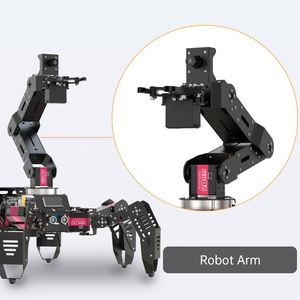 SpiderPi Pro Hexapod Robot Smart Robot with AI Robotic Arm Powered by Board for <strong>Raspberry</strong> <strong>Pi</strong> 4B 4GB - Product Image 2