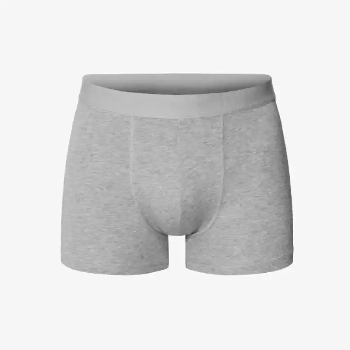 Custom Logo Comfortable Soft Colorful Underclothes Polyester Spandex Mens Underwear Boxer Briefs