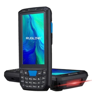 ラグリンハンドヘルド4G + 64G Android 13 OS産業PDA 1D 2Dバーコード & NFC RFIDスキャナーWi-Fi通信パスポートスキャン用 - Product Image 1