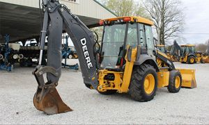 Sıcak satış 2020 Deere 310SL kazıcı yükleyici 2.5Ton kazıcı yükleyici makine tekerlek 4x4 traktör kazıcı yükleyici