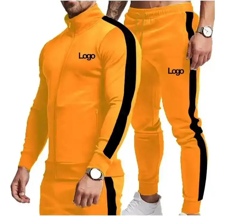 Ropa de gimnasio personalizada para hombre, ropa de entrenamiento para correr, chándal deportivo, conjunto de chándal para correr, hecho en Pakistán