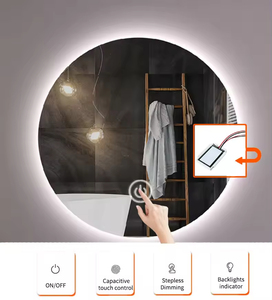 12V 5A 60W Intelligent LED Dimming <strong>Light</strong> Single Touch Switch <strong>Sensor</strong> Makeup Mirror Switch Bathroom Mirror - Product Image 4