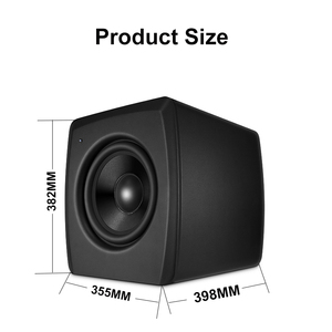 Venta al por mayor 160 vatios RMS Clase AB equipo de sonido monitores de estudio profesionales Powered Studio Subwoofer Speaker - Product Image 6